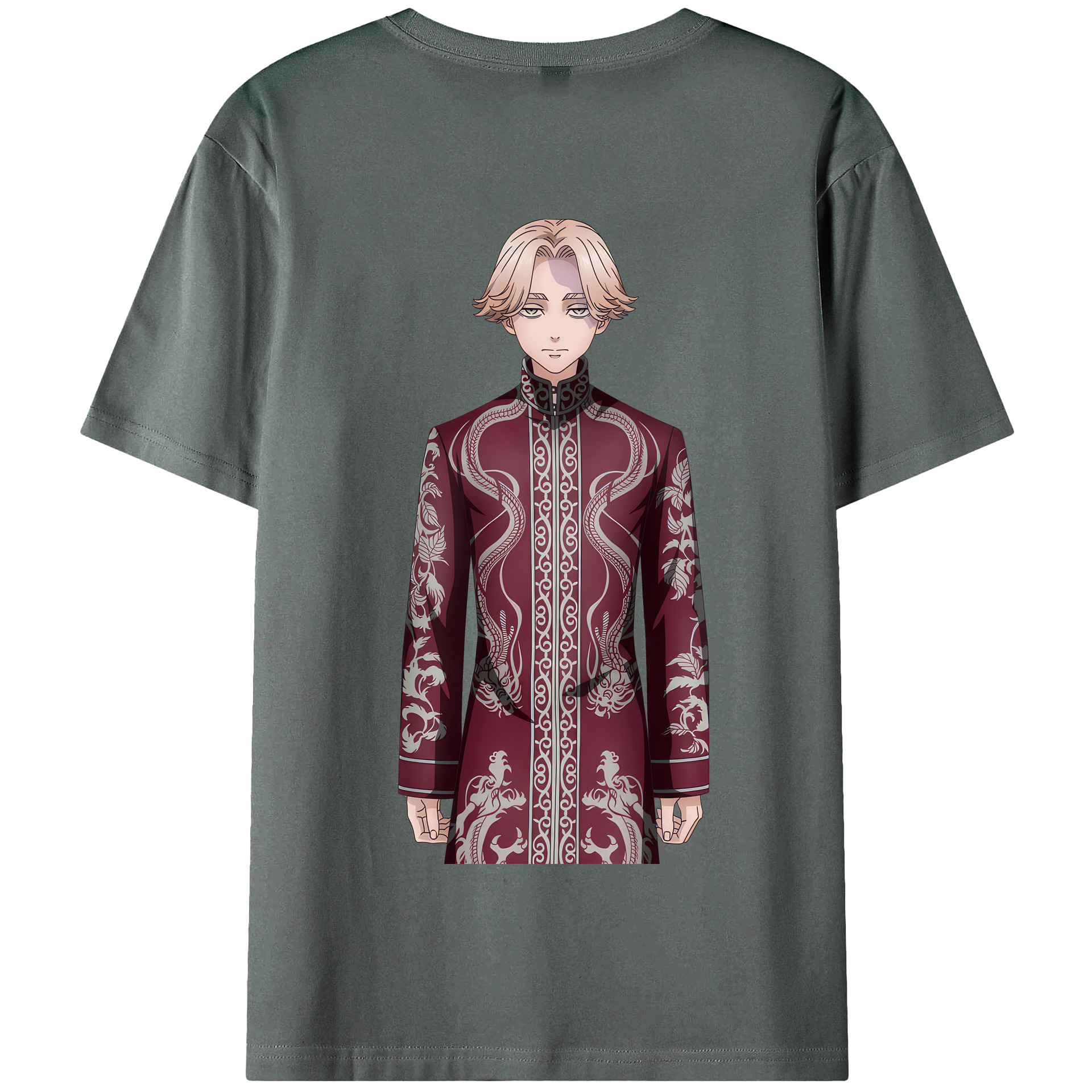 （画像用） 東京リベンジャーズ Tokyo Revengers 綿100％半袖Tシャツ（背面プリント）